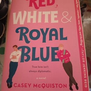 Red, White & Royal Blue Book by Casey McQuiston